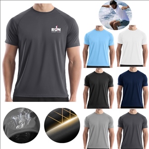 Men's Short Sleeve UPF 50+ UV Sun Protection Swim Shirts